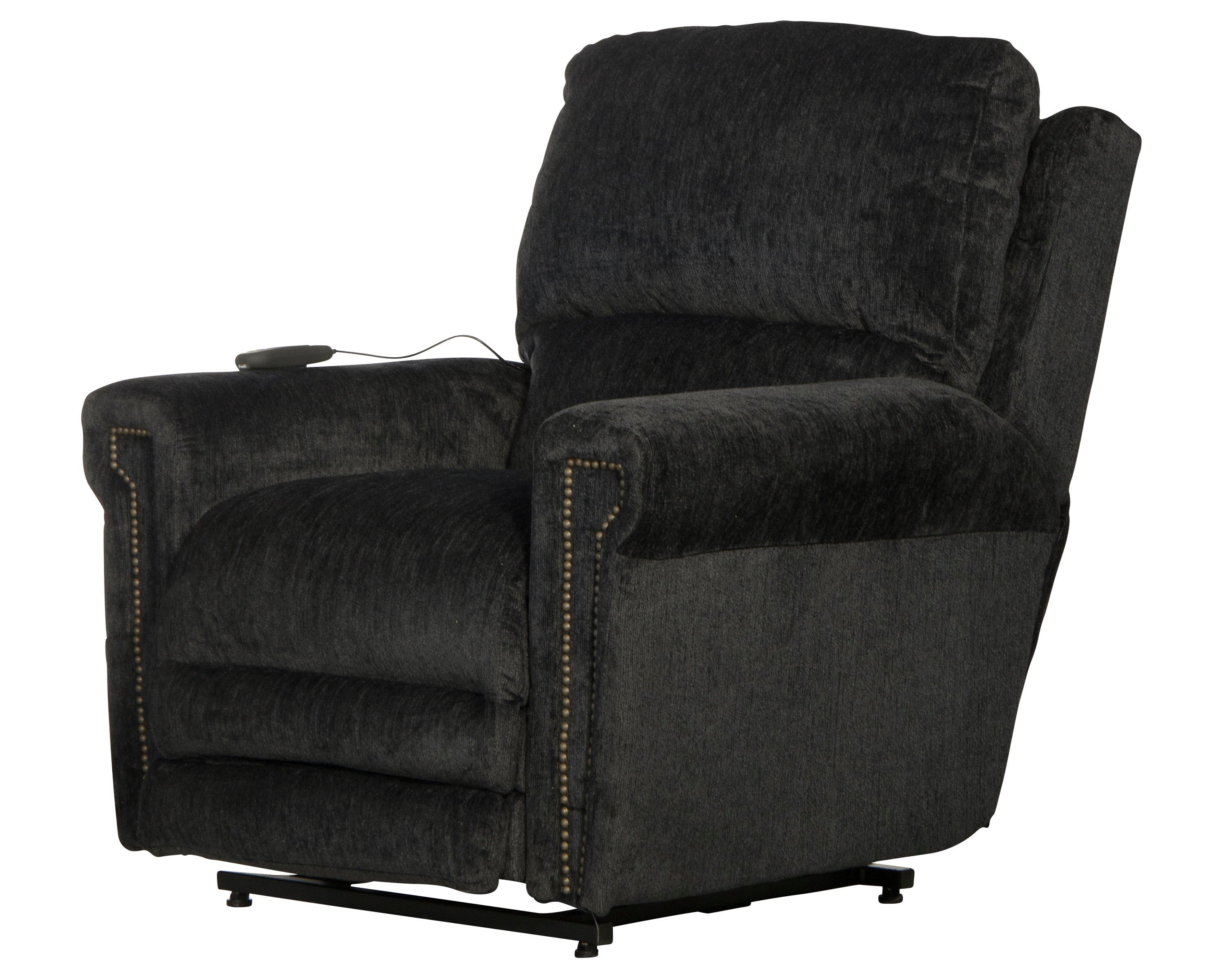 Warner - Power Headrest With Lumbar Power Lay Flat Recliner - Stylish Home Furniture