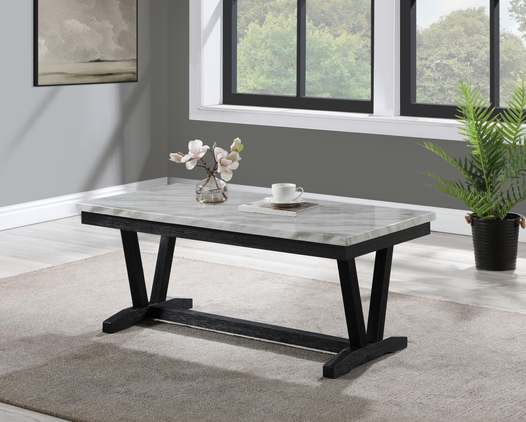 T120 - Table Set (Set of 3) - White - Stylish Home Furniture