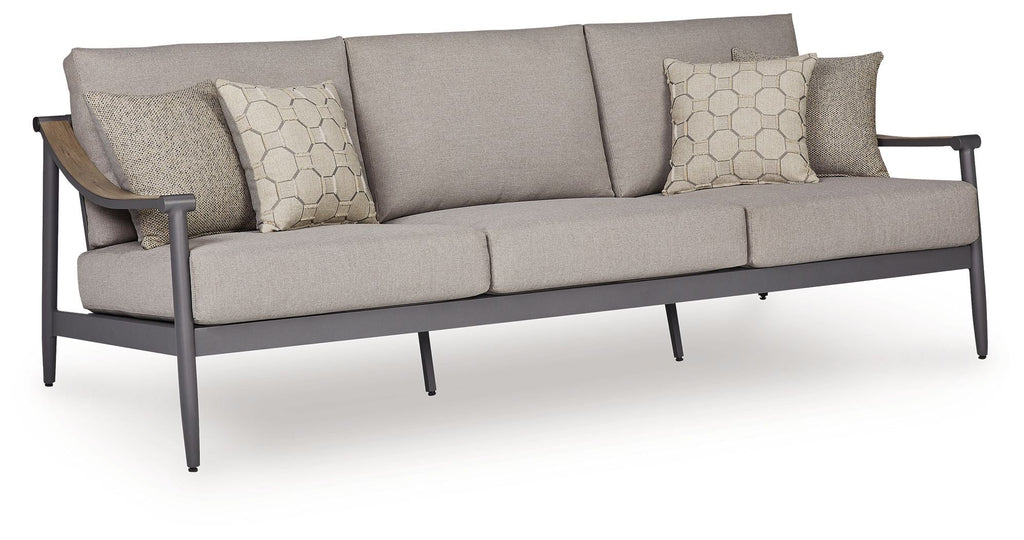 Ocean Beach - Sofa With Cushion - Gray - Stylish Home Furniture