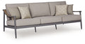 Ocean Beach - Sofa With Cushion - Gray - Stylish Home Furniture