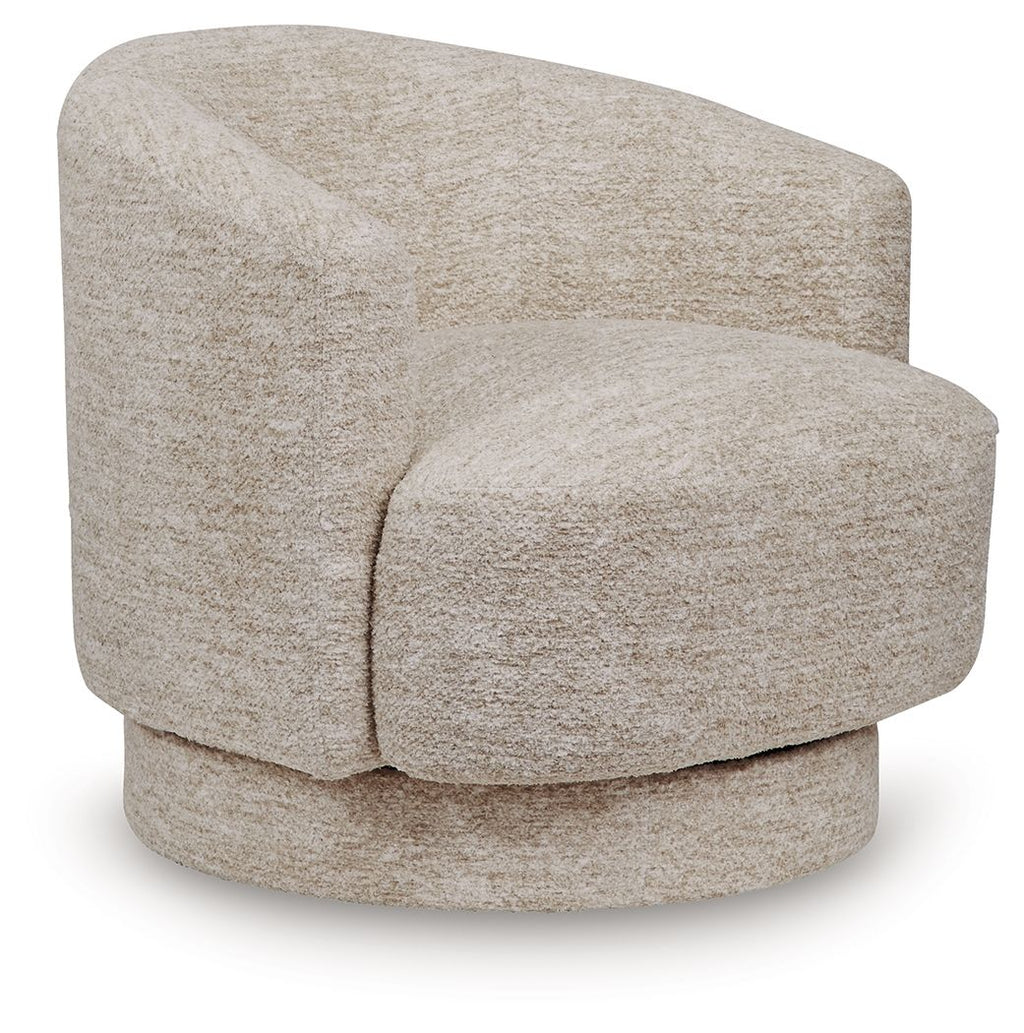 Wardsor - Swivel Chair - Stone - Stylish Home Furniture