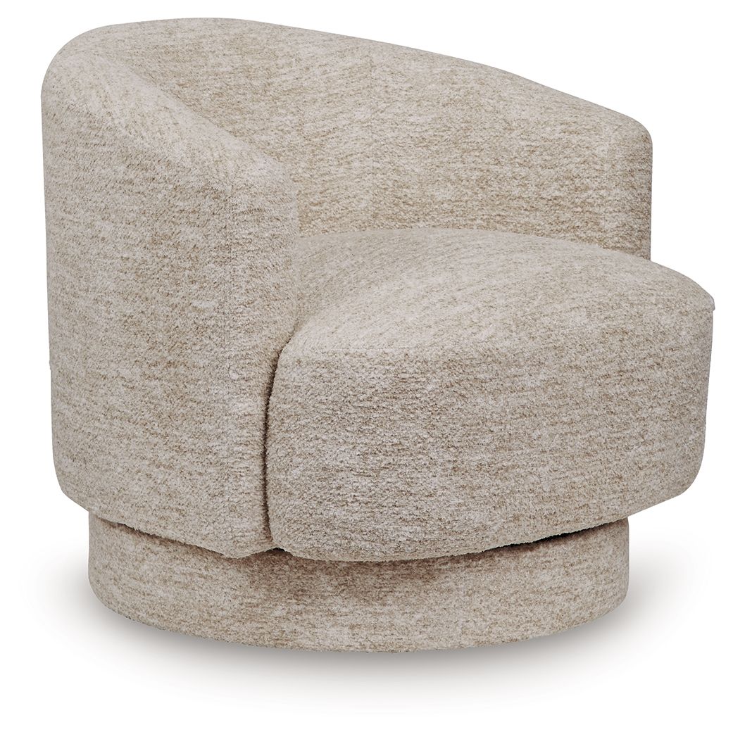 Wardsor - Swivel Chair - Stone - Stylish Home Furniture