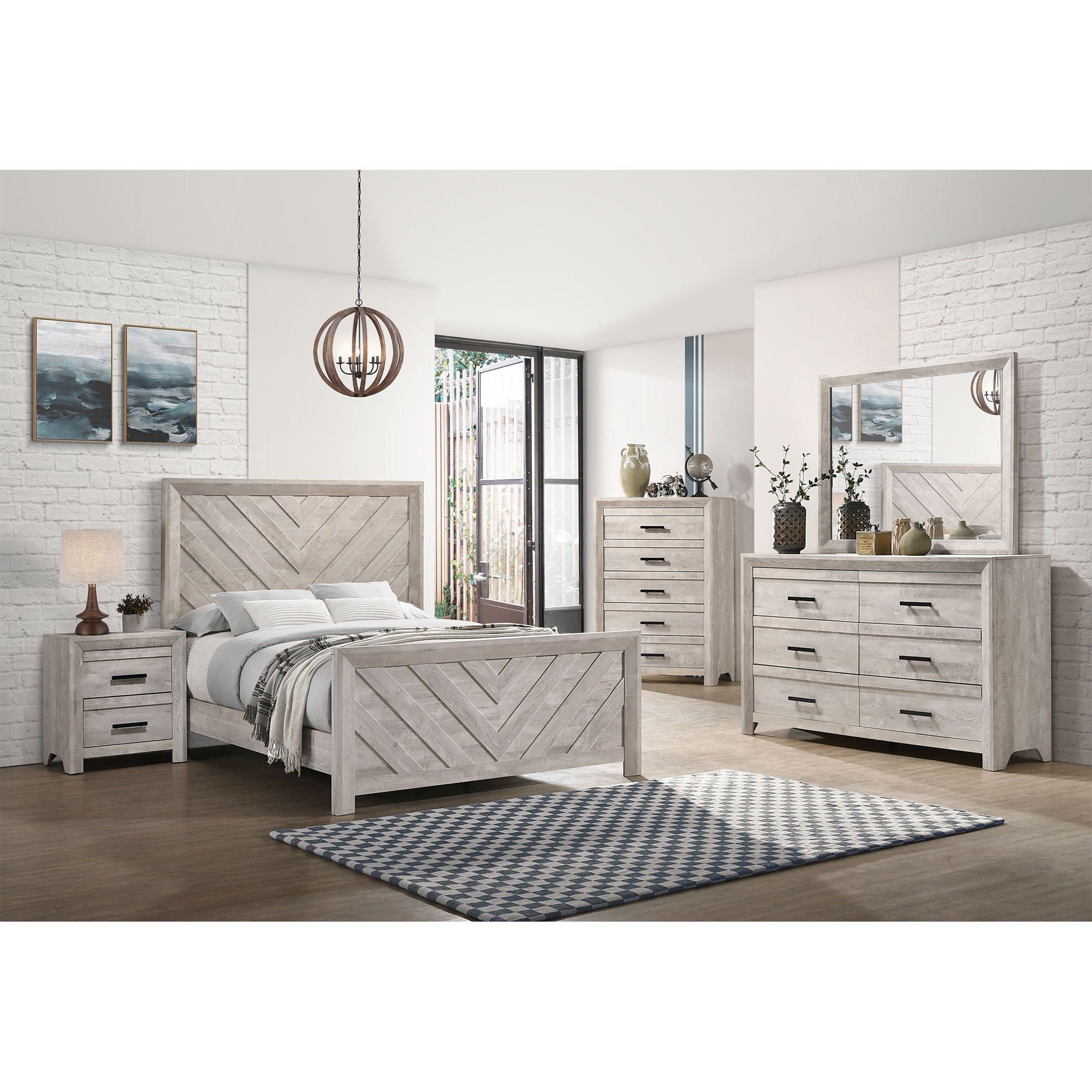 Eleanor - Dresser & Mirror Set - Stylish Home Furniture