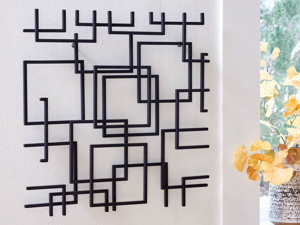 Aadanton - Wall Decor - Black - Stylish Home Furniture