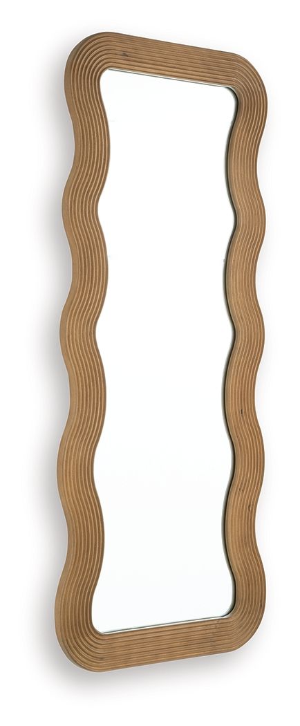 Ellisonville - Floor Mirror - Brown - Stylish Home Furniture