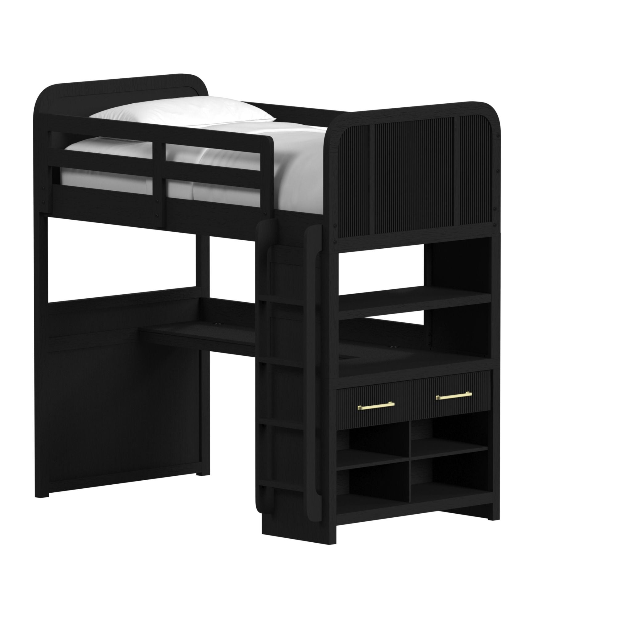 Ridgemont - Loft Complete Bunk Bed