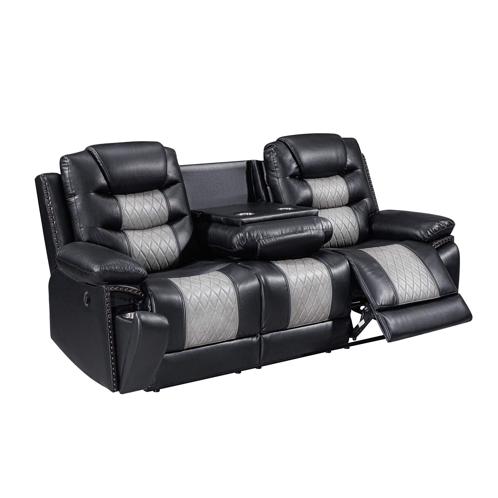 Nikko - Sofa With Dual Recliner - Stylish Home Furniture