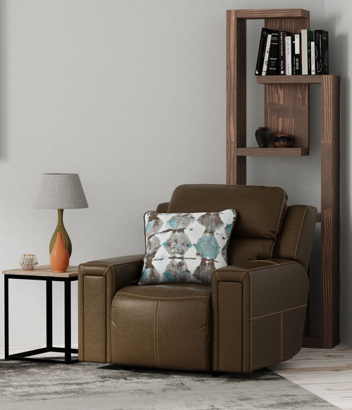 Arezzo - Power Headrest Power Lay Flat Recliner With Zero Gravity/Extended Ottoman - Stylish Home Furniture