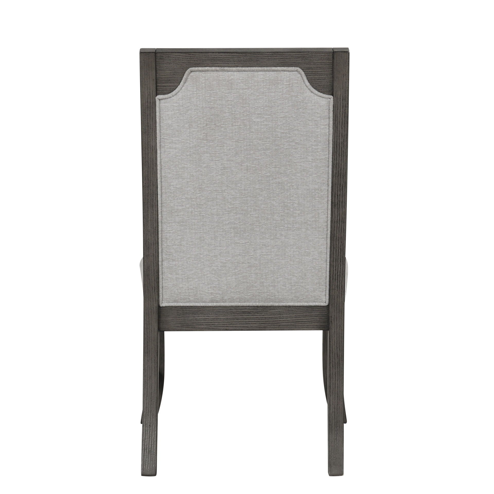 Lisbon - Dining Side Chair (Set of 2) - Gray - Stylish Home Furniture