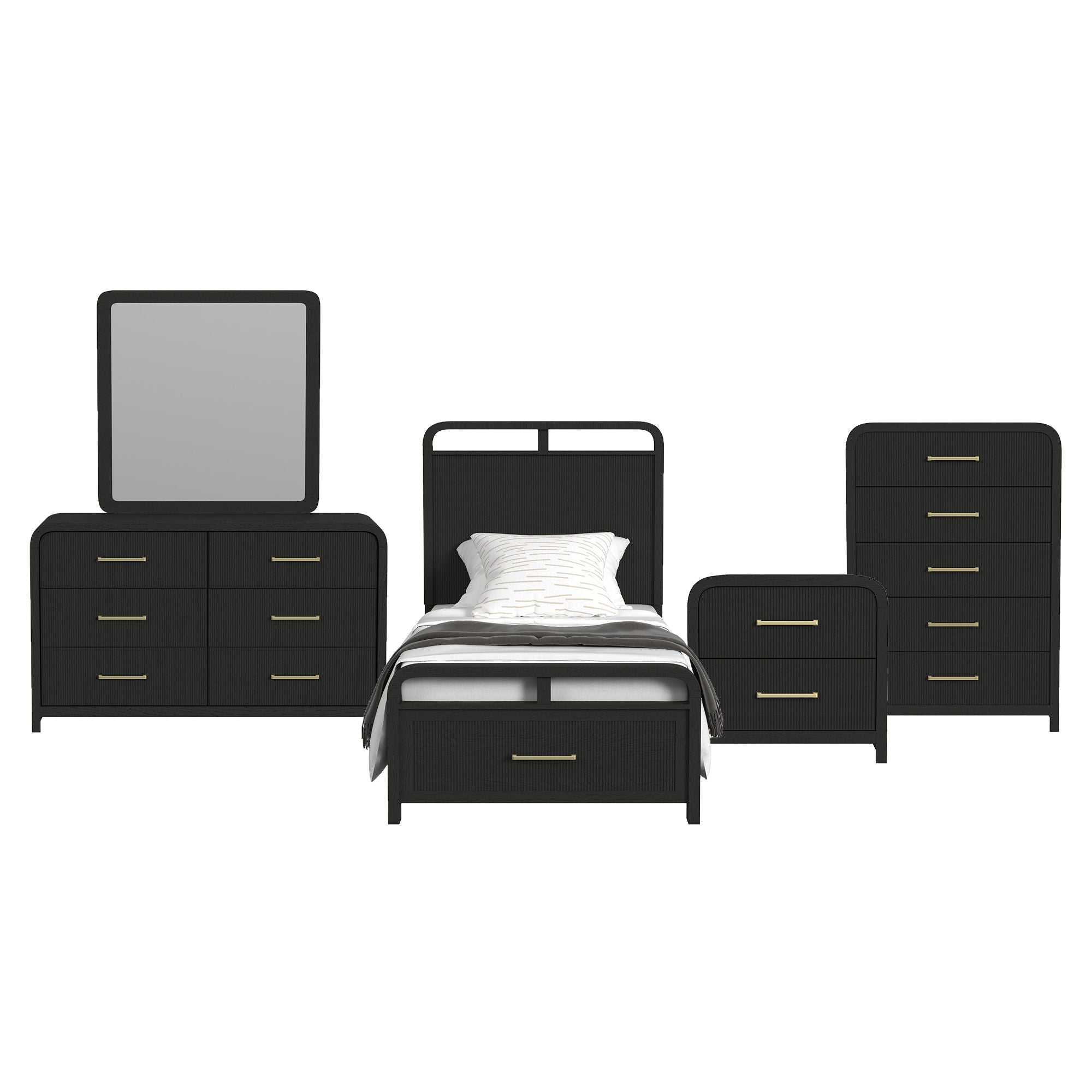 Ridgemont - Storage Bedroom Set - Stylish Home Furniture