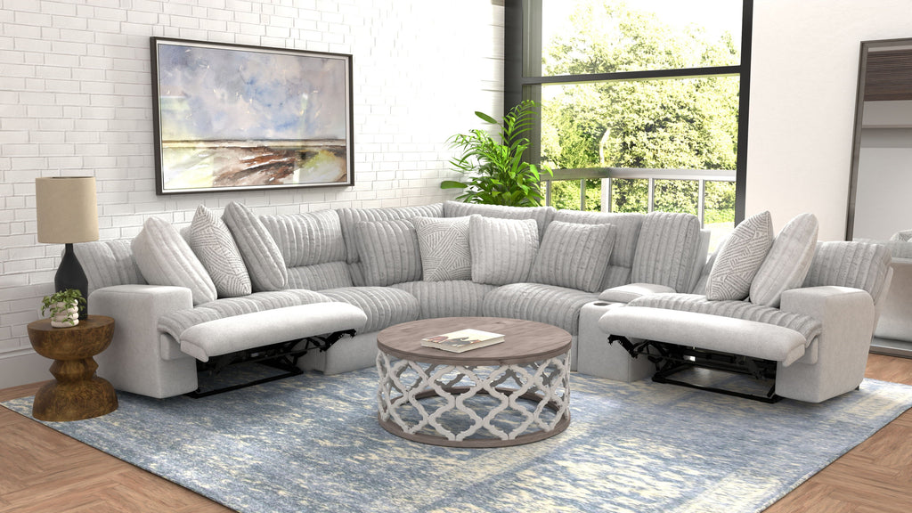 Abraxas - Reclining Sectional - Stylish Home Furniture