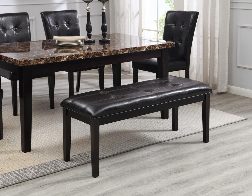D150 - Dining Bench - Dark Brown - Stylish Home Furniture