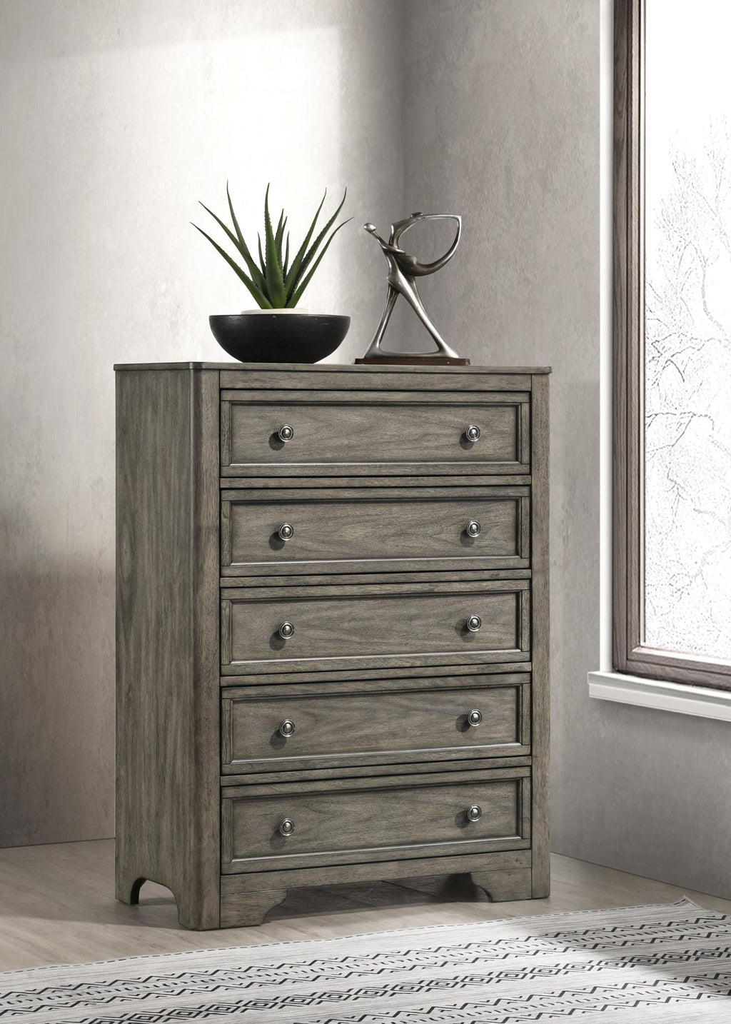 B316 - Chest - Antique Gray - Stylish Home Furniture