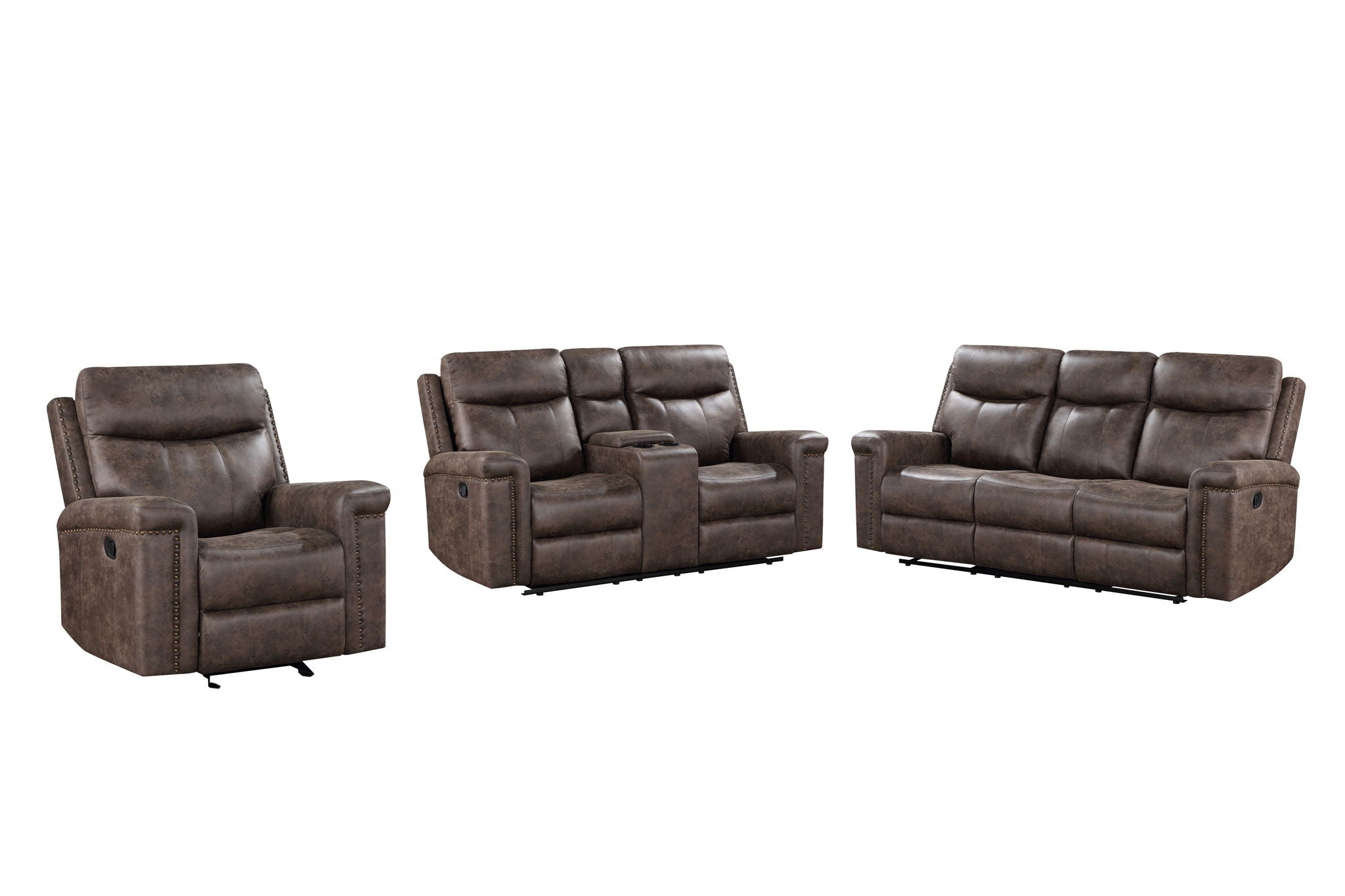 Quade - Reclining Sofa Set - Stylish Home Furniture