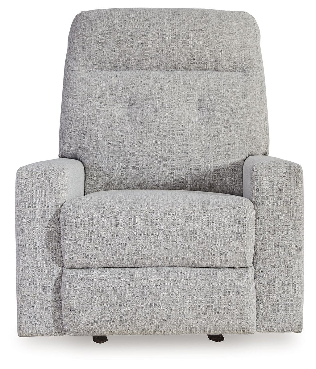 Skillins - Rocker Recliner - Stone - Stylish Home Furniture