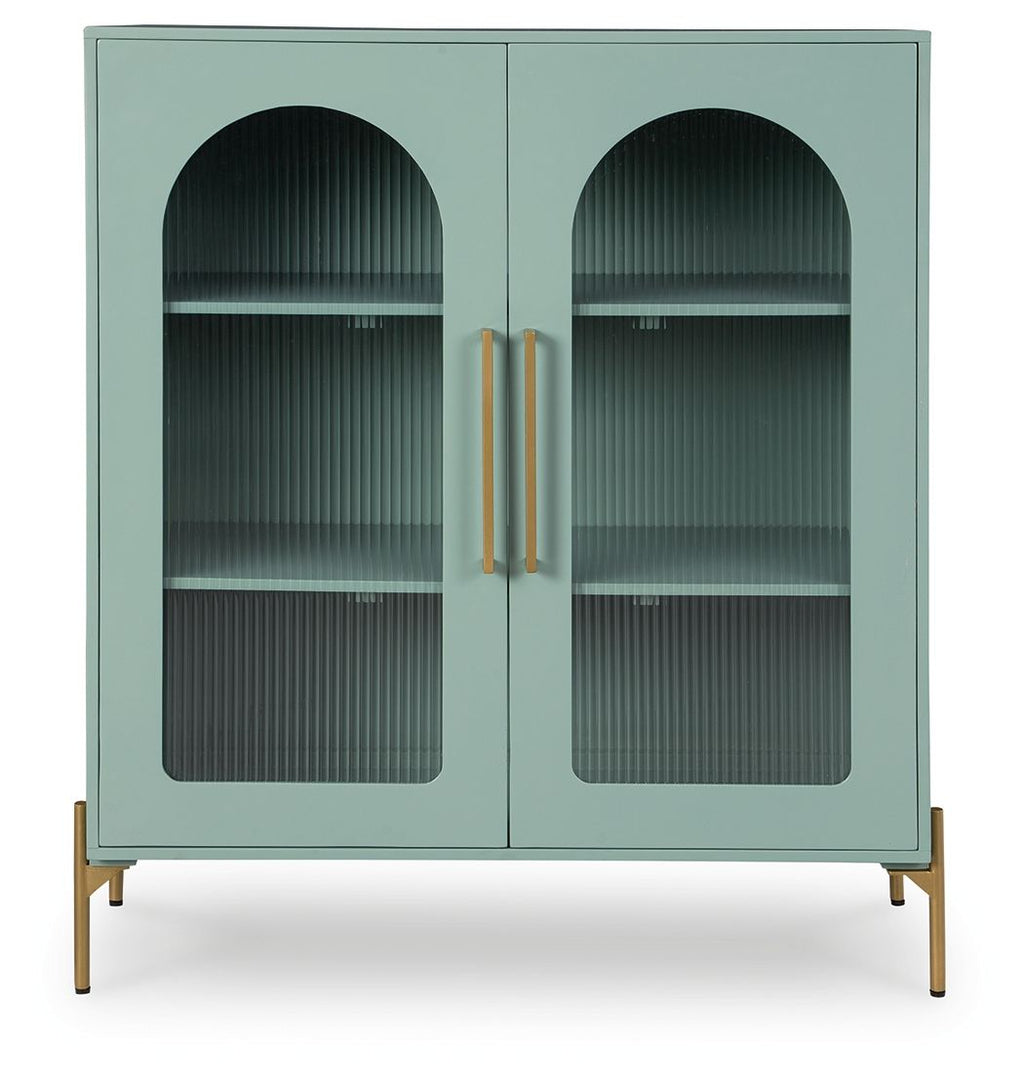 Adwen - Accent Cabinet - Light Green - Stylish Home Furniture