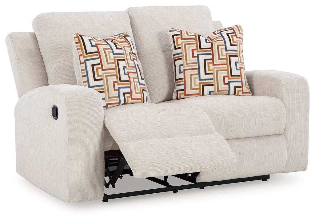 Danum - Reclining Loveseat - Stylish Home Furniture