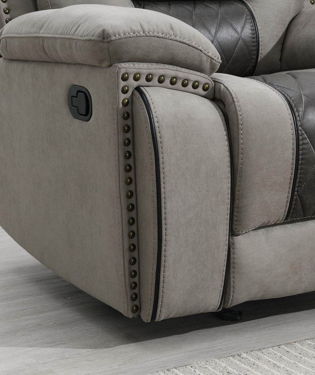 U142 - Motion Glider Chair - Charcoal