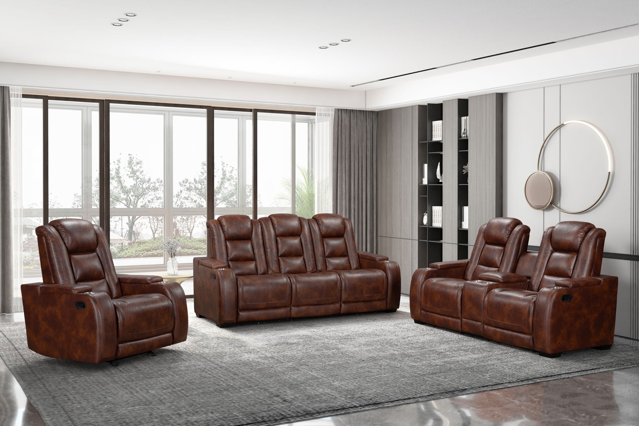 Chester - Reclining Sofa Set - Stylish Home Furniture