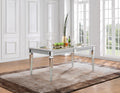 D082 - Dining Table - Shimmer Silver - Stylish Home Furniture
