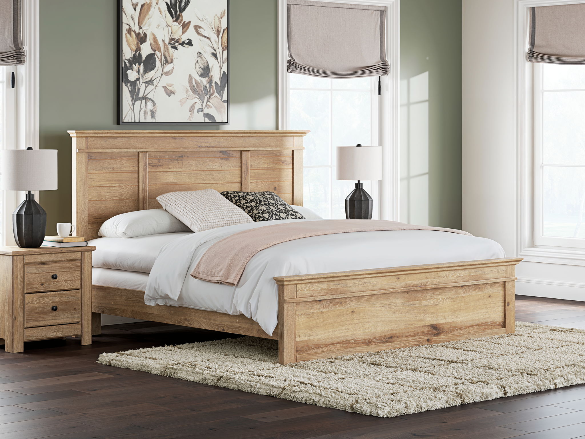 Makidern - Panel Bed - Stylish Home Furniture