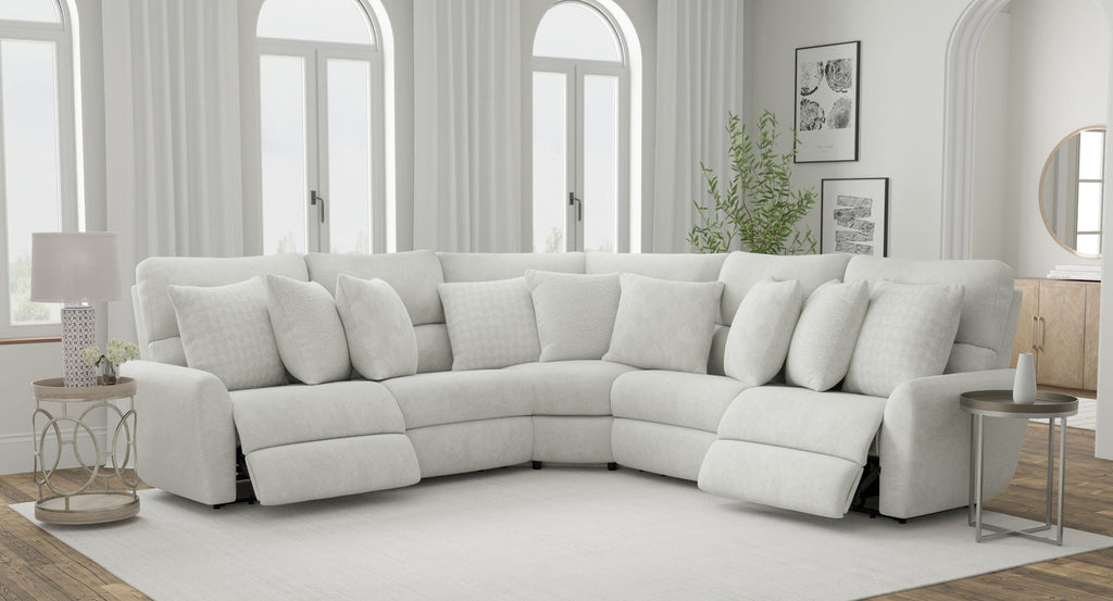 Majesty - Deep Seating Power Reclining Sectional - Stylish Home Furniture