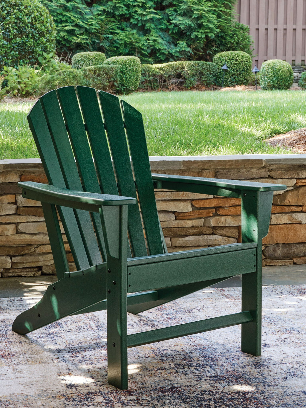 Sundown Shores - Adirondack Chair - Green - Stylish Home Furniture