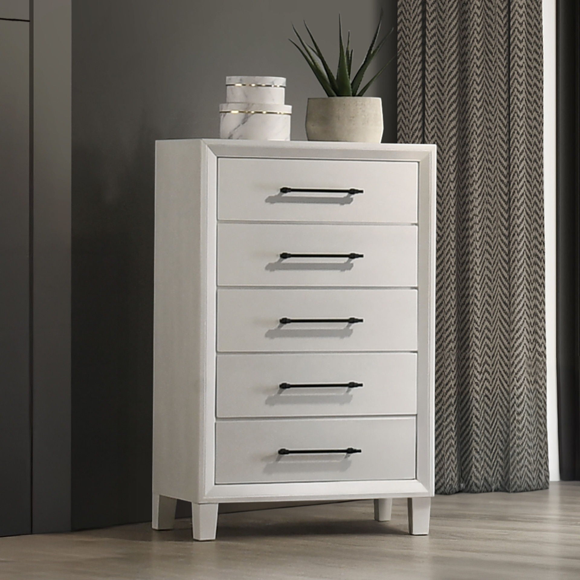 Ballard - 5 Drawer Chest - Stylish Home Furniture