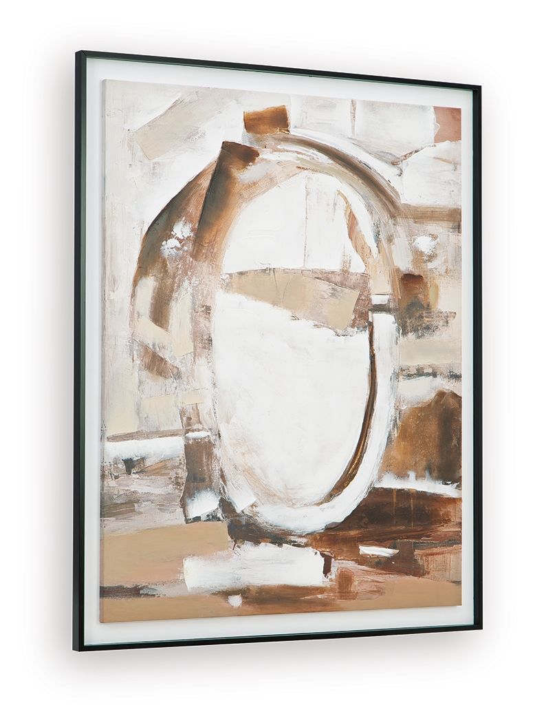 Bradlow - Wall Art - Brown / White / Black - Stylish Home Furniture