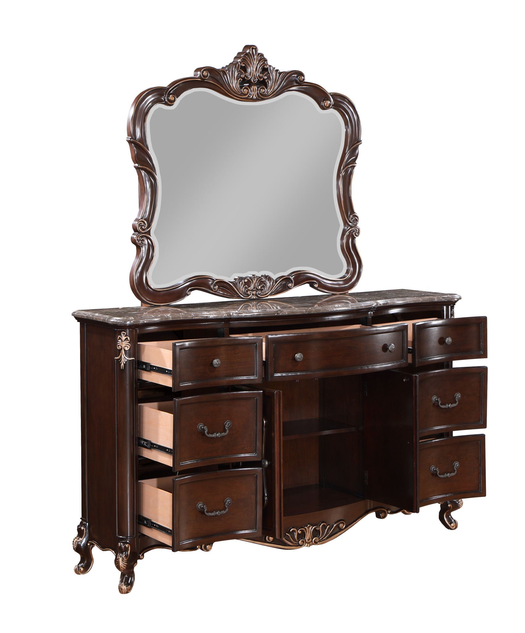 Constantine - Dresser With Marble Top - Stylish Home Furniture