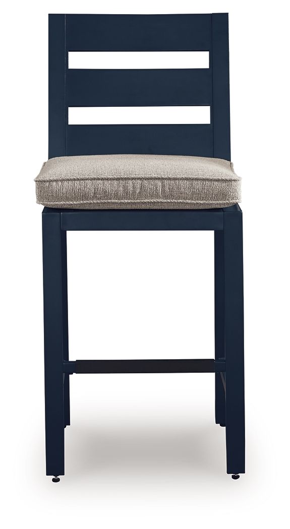 East Beach - Barstool (Set of 2) - Blue - Stylish Home Furniture