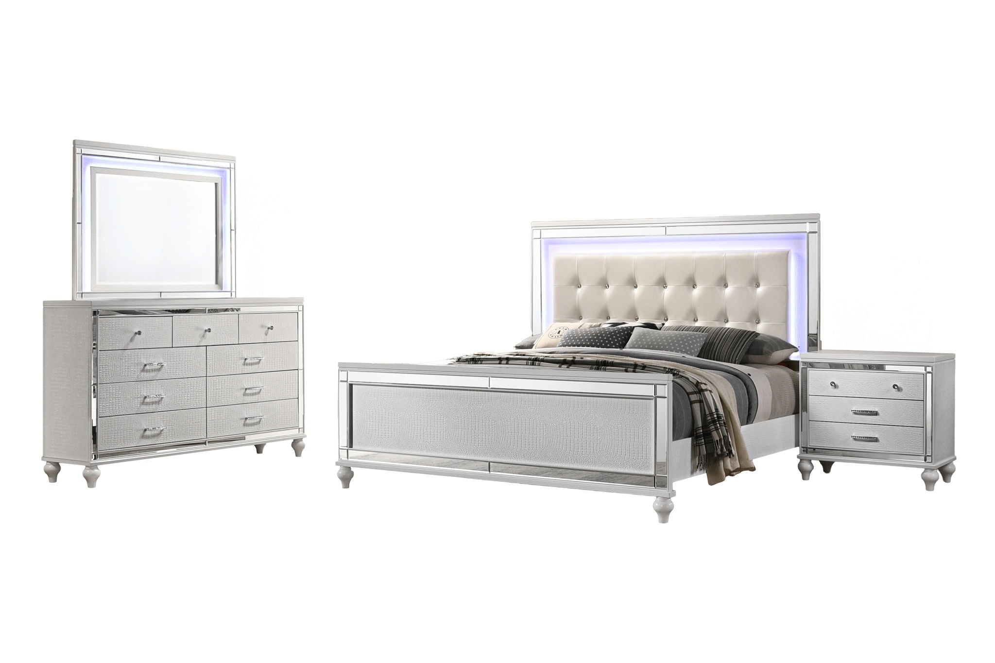 Valentino - Bedroom Set - Stylish Home Furniture