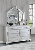 B052 - Dresser - Shimmer Silver - Stylish Home Furniture