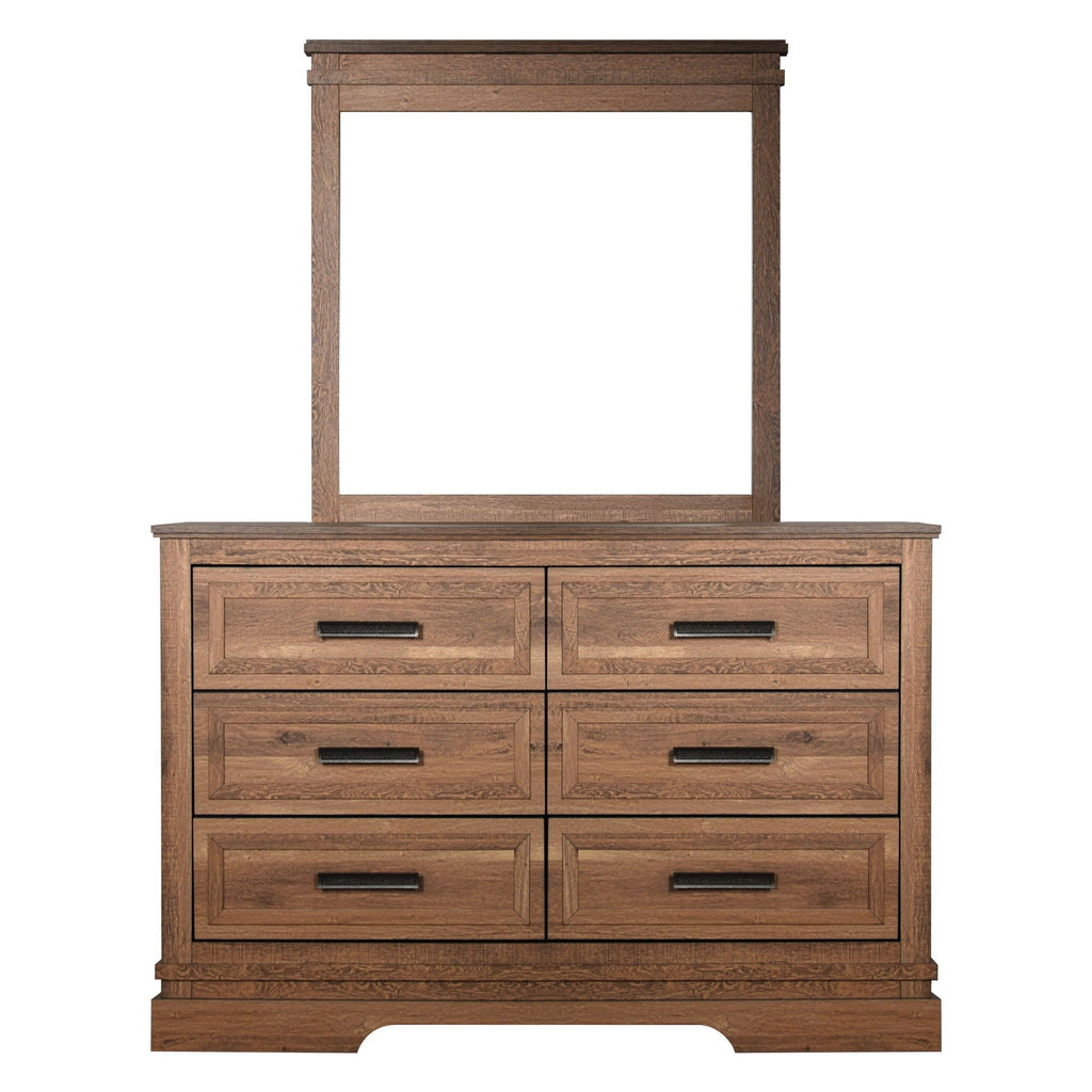 Coventry Hall - Mirror - Pecan - Stylish Home Furniture