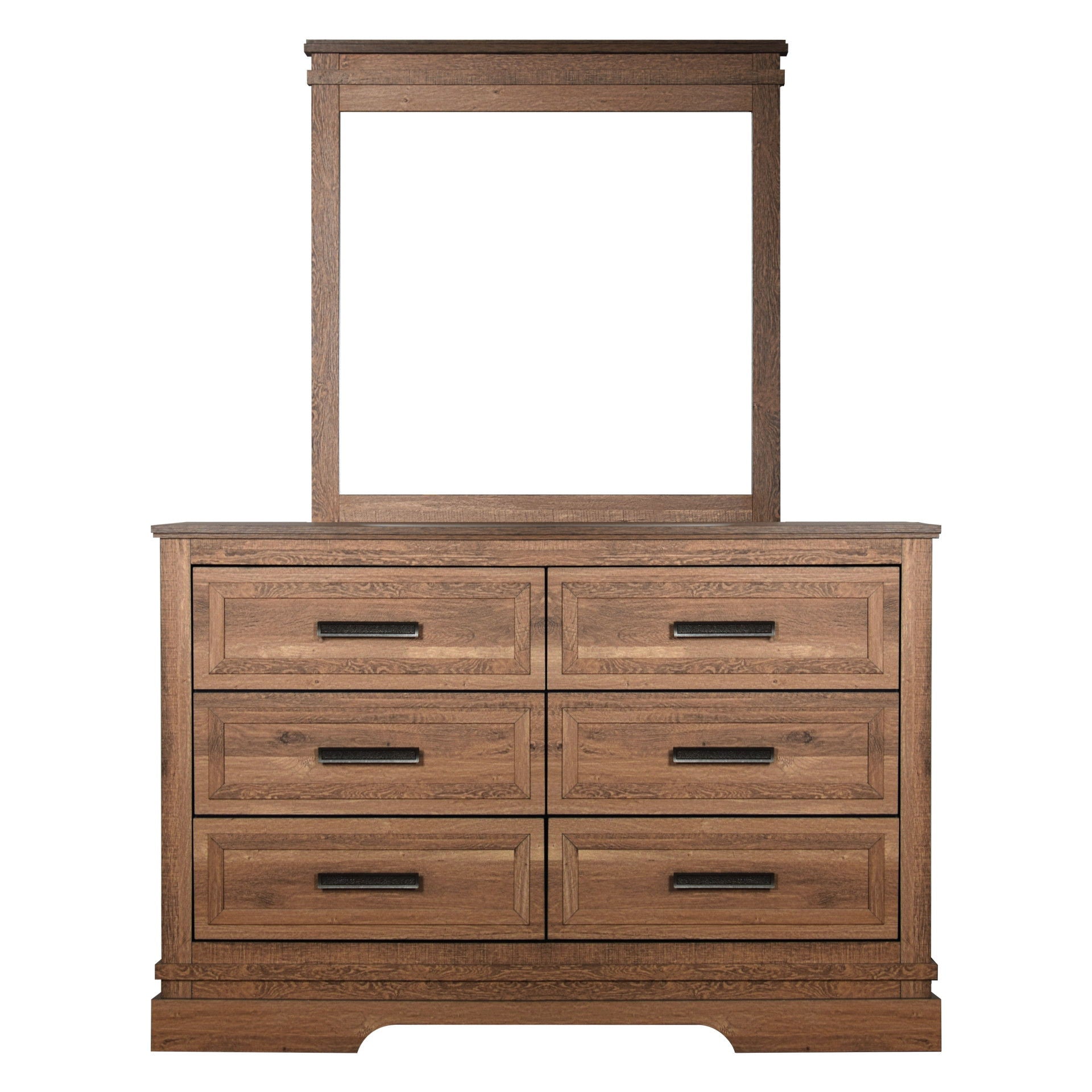 Coventry Hall - Mirror - Pecan - Stylish Home Furniture