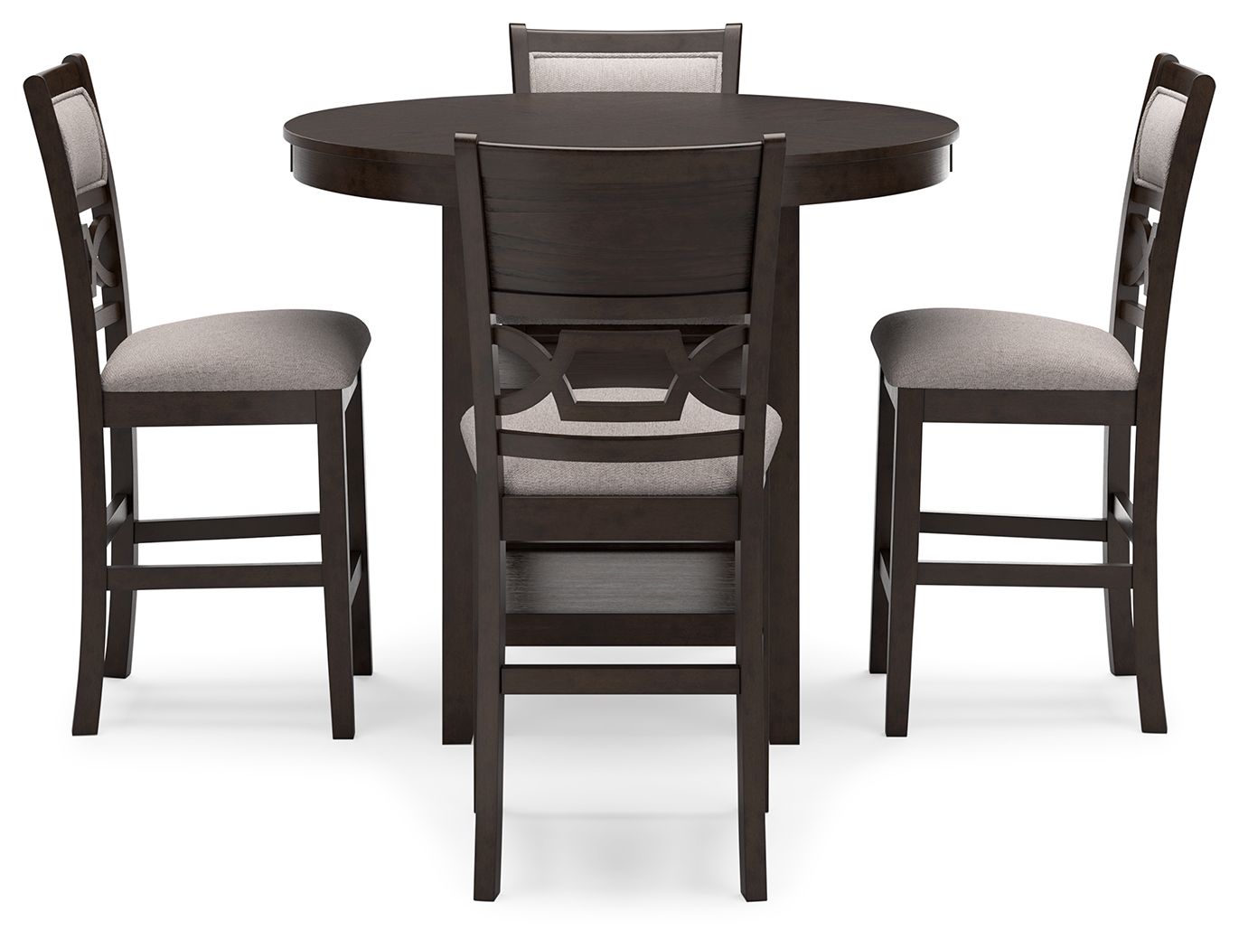 Langwest - Dining Room Counter Table Set (Set of 5) - Brown - Stylish Home Furniture