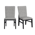 Marlene - Dining Side Chair (Set of 2) - Gray - Stylish Home Furniture