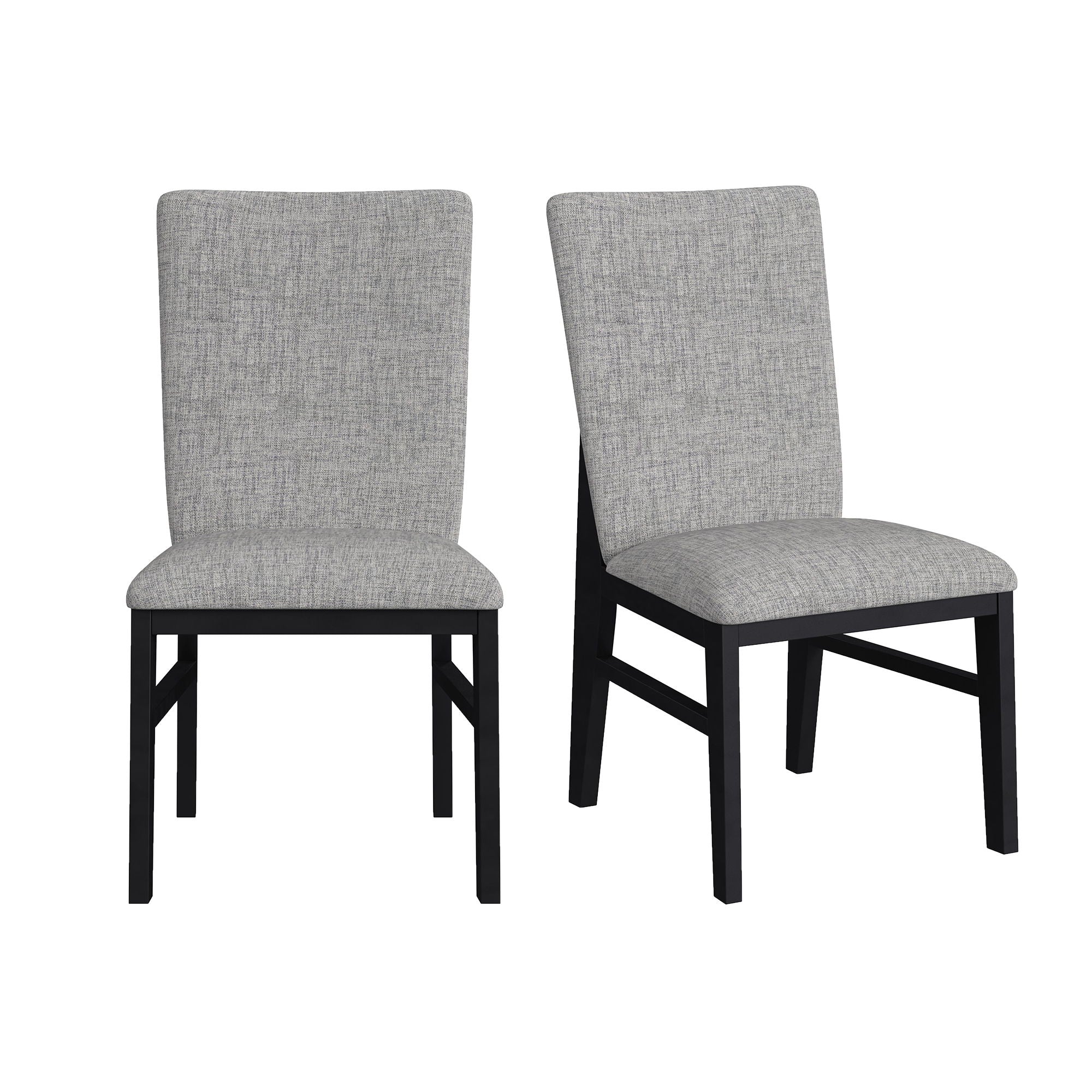 Marlene - Dining Side Chair (Set of 2) - Gray - Stylish Home Furniture