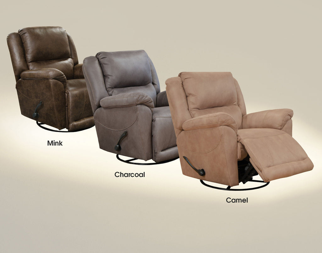 Cole - Chaise Swivel Glider Recliner - Stylish Home Furniture