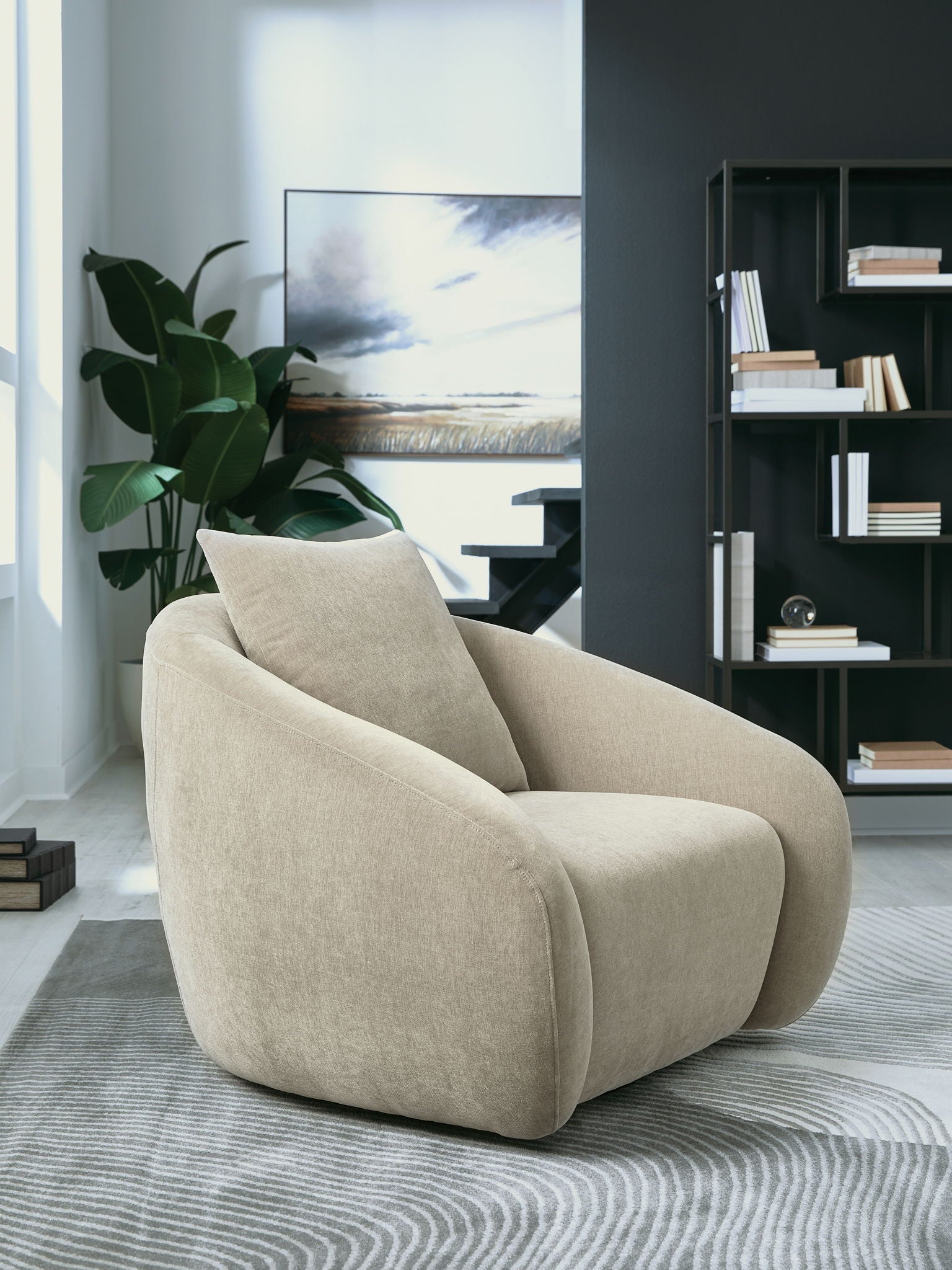 Yahya - Swivel Accent Chair - Stylish Home Furniture