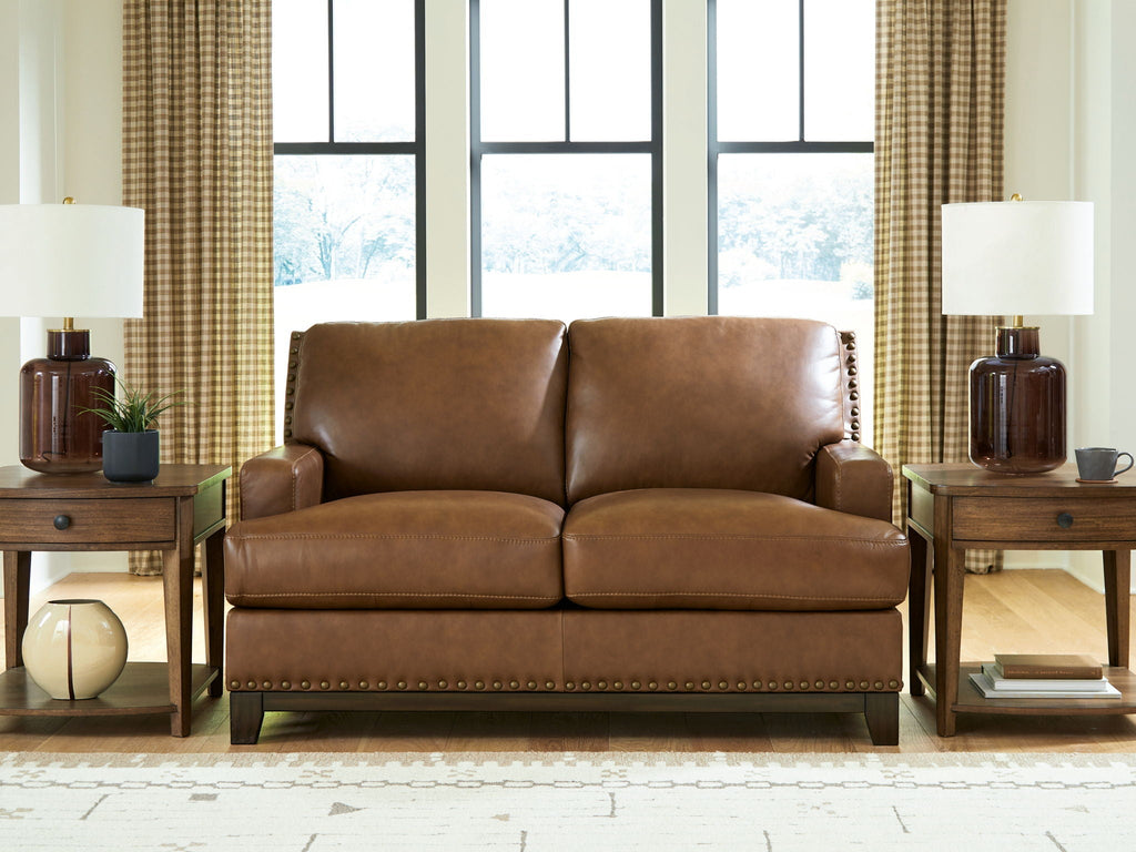 Saonara - Loveseat - Amber - Stylish Home Furniture