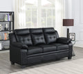 U467 - Sofa - Black - Stylish Home Furniture