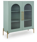 Adwen - Accent Cabinet - Light Green - Stylish Home Furniture