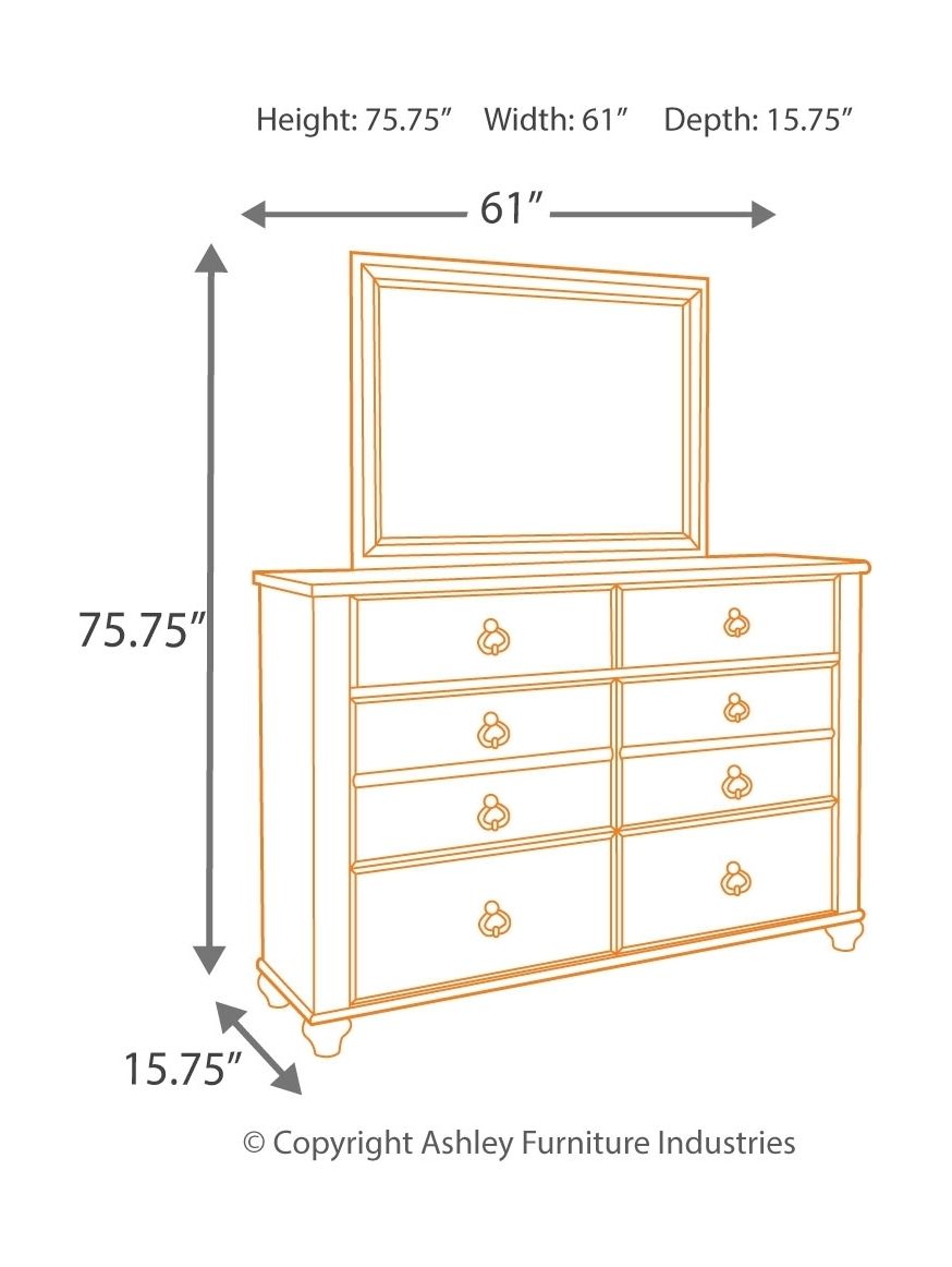 Willowton - Sleigh Bedroom Set - Stylish Home Furniture