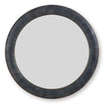 Corinsworth - Accent Mirror - Charcoal / Brass Finish - Stylish Home Furniture