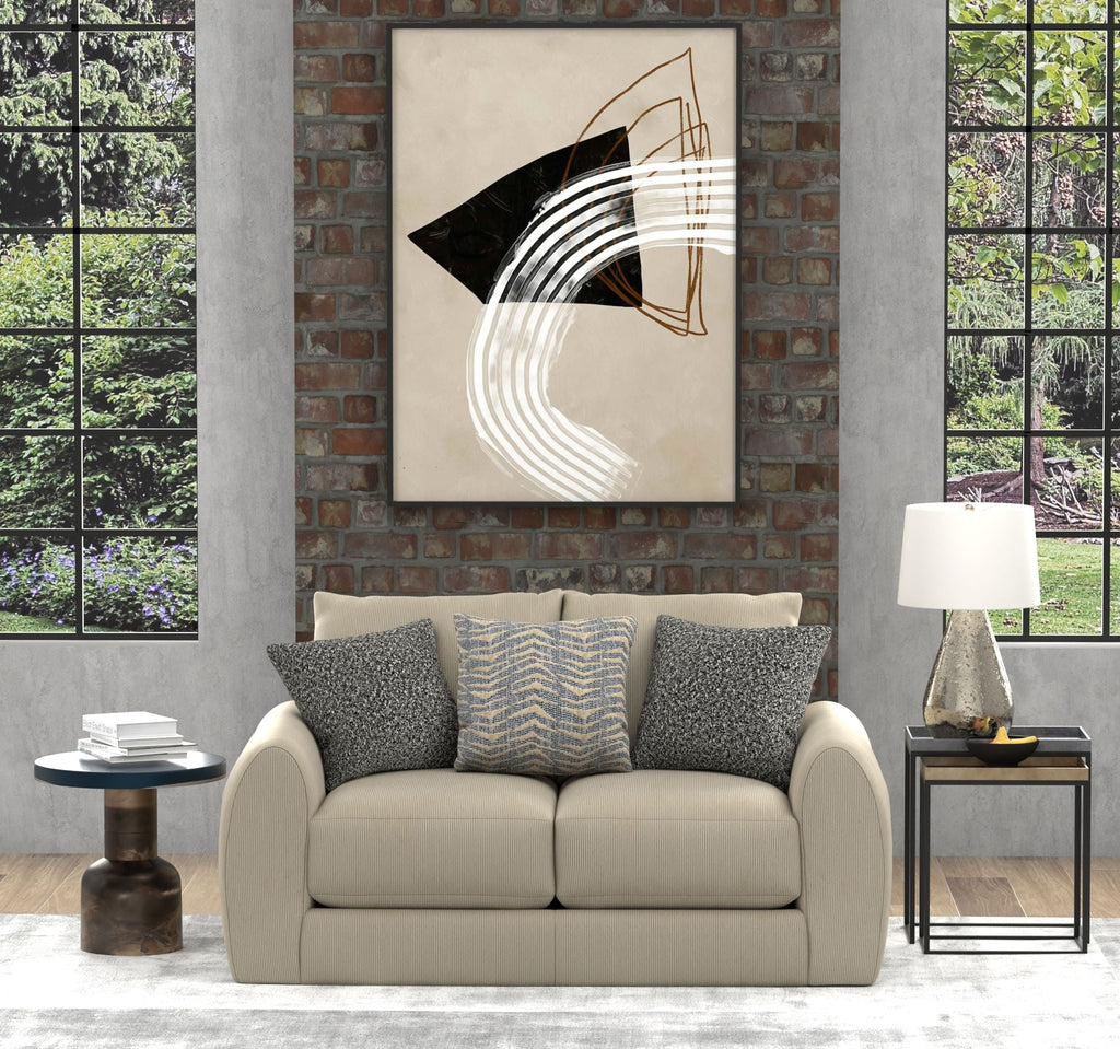 Ezra - Loveseat - Twine - Stylish Home Furniture