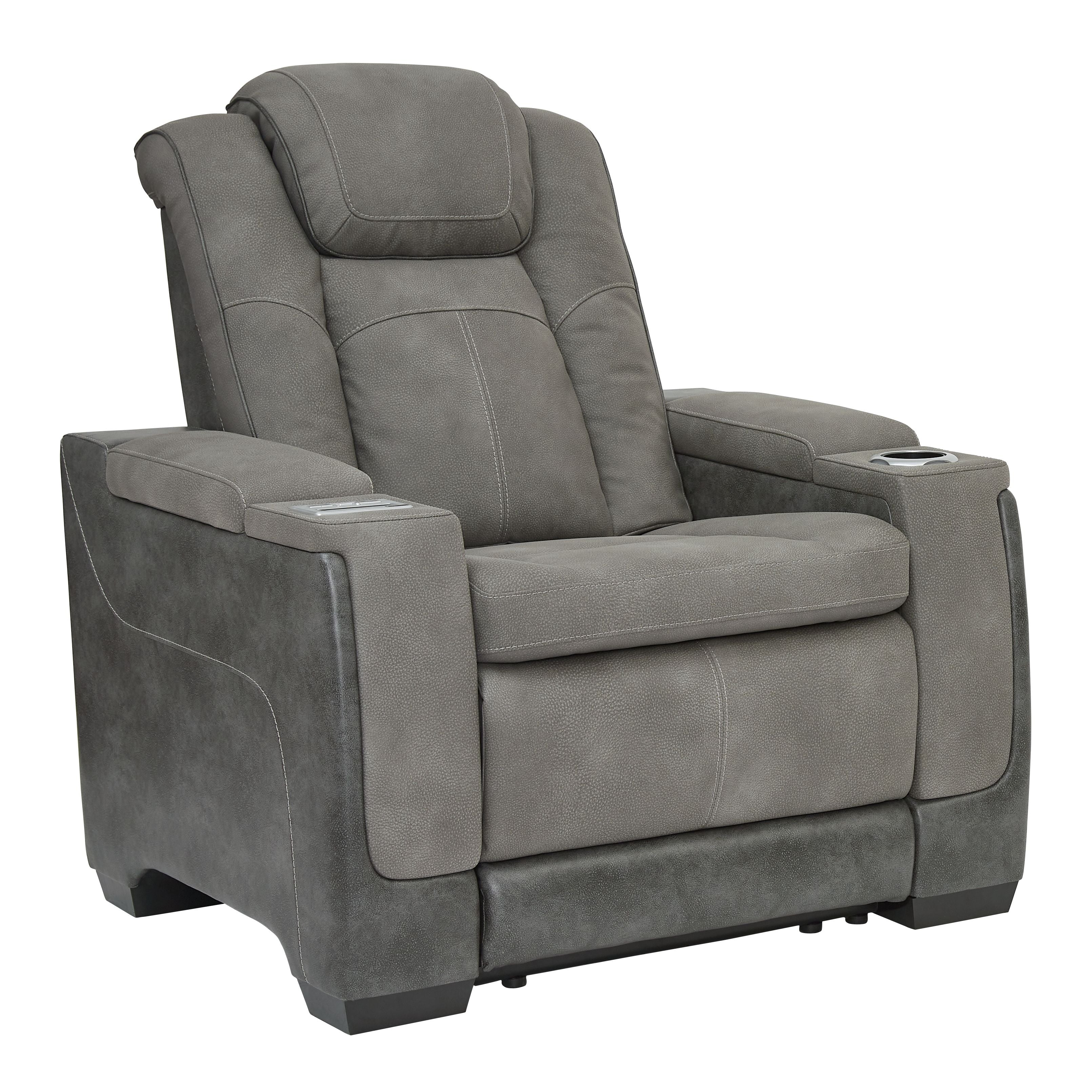 Next-Gen Durapella - Pwr Recliner/Adj Headrest - Stylish Home Furniture