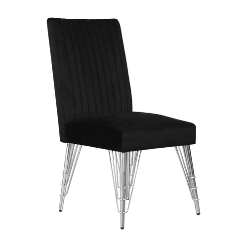 Ava - Dining Chair (Set of 2) - Black - Stylish Home Furniture