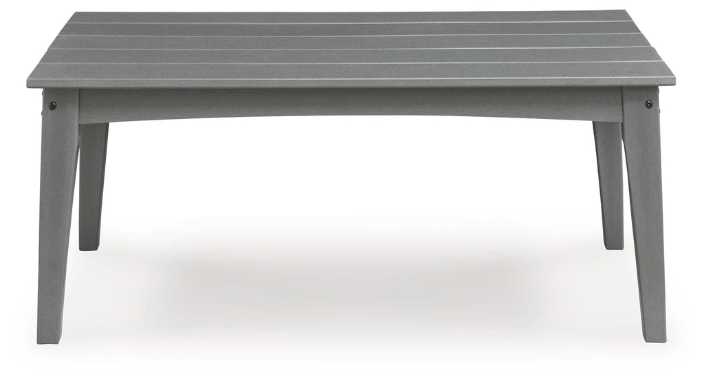 Cove Beach - Rectangular Cocktail Table - Gray - Stylish Home Furniture