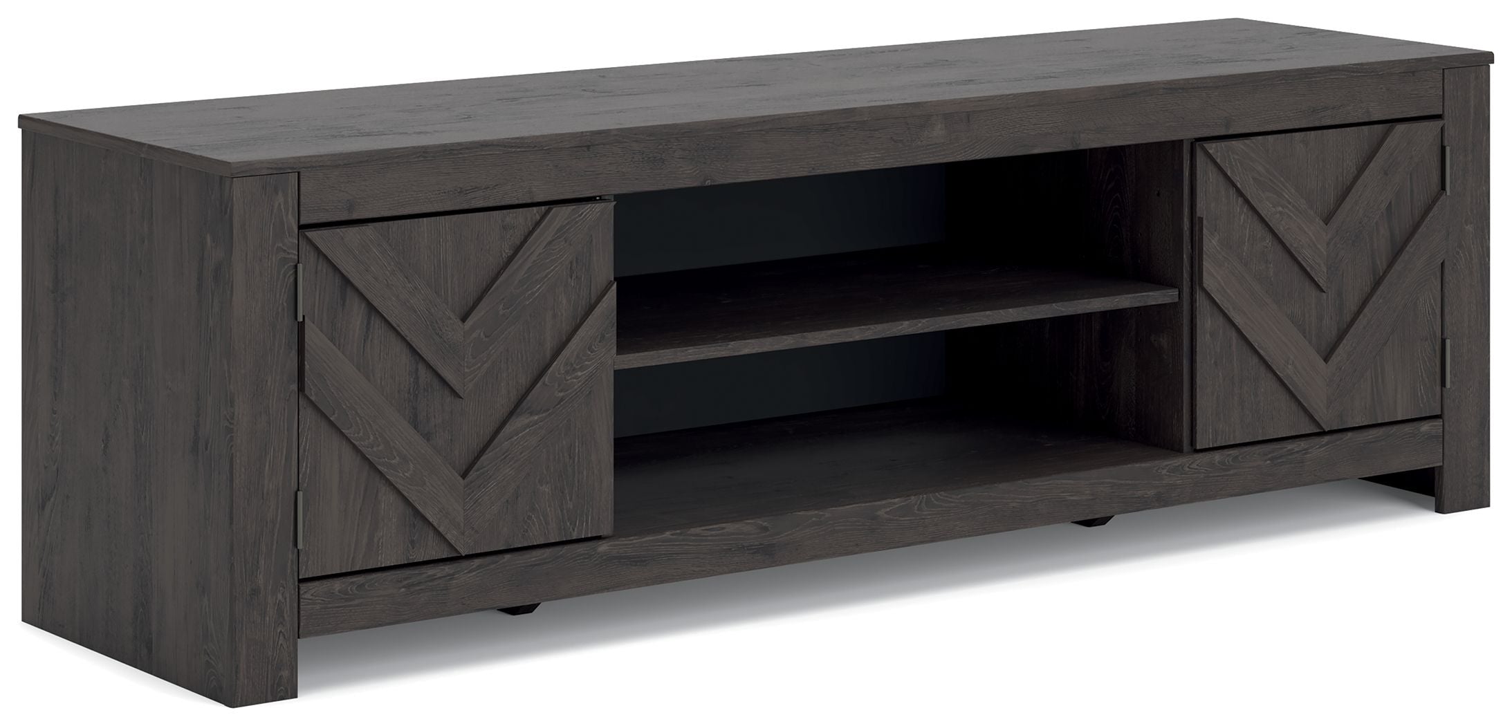 Cayboni - LG TV Stand With Fireplace Option - Stylish Home Furniture